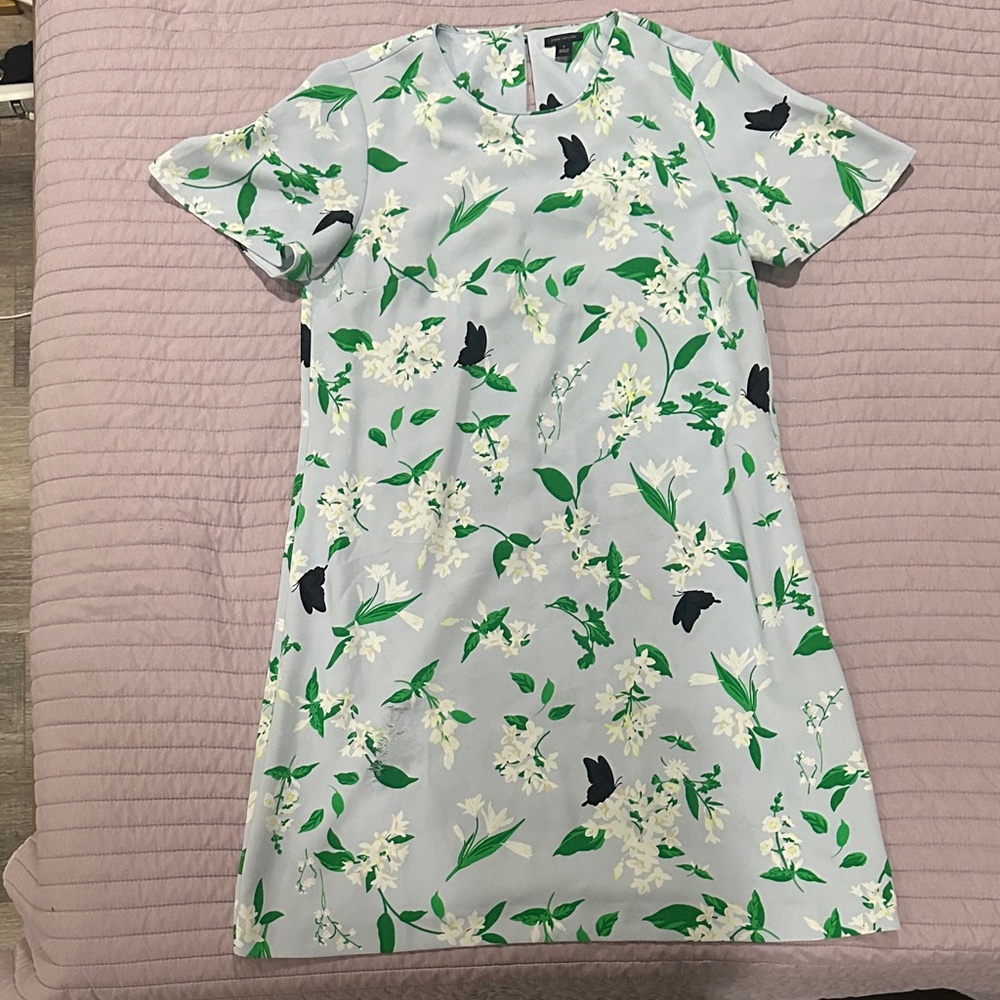 Ann Taylor Floral Print Women's Dress with pockets!
